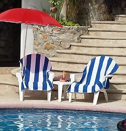 Villa Costa Chica Comodisimo Piscina Gigante Jardines Acapulco Zimmer foto